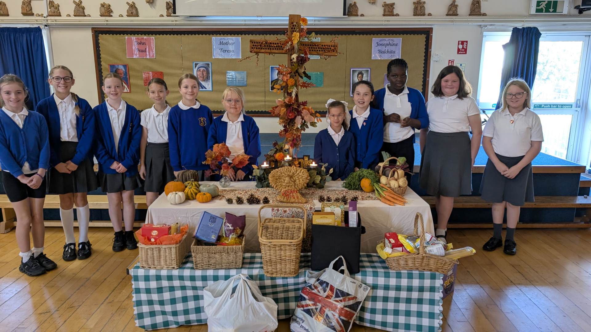 Pupils Give Thanks at Annual Harvest Celebration!